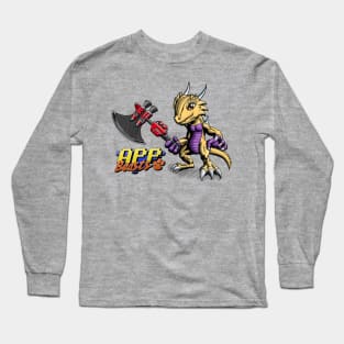 Horned Lizard with Ax App Beast Long Sleeve T-Shirt